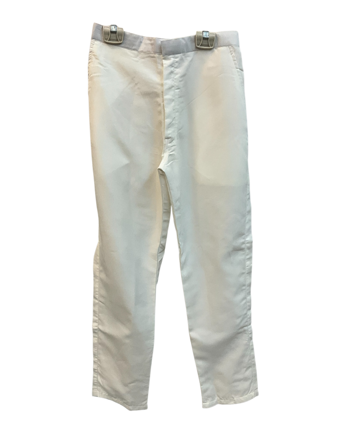 White / Off White - Soft Cotton Silky Mens Kurta Set with Neck Thread Embroidery- Sangeet Mehendi Haldi - KCS1025 06VY26