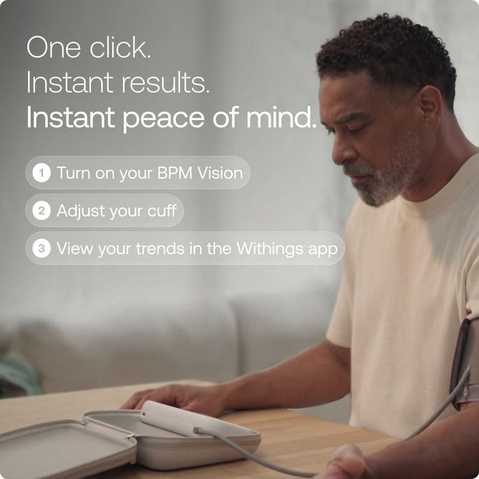 Withings BPM Vision Smart Blood Pressure and Heart Rate Monitor