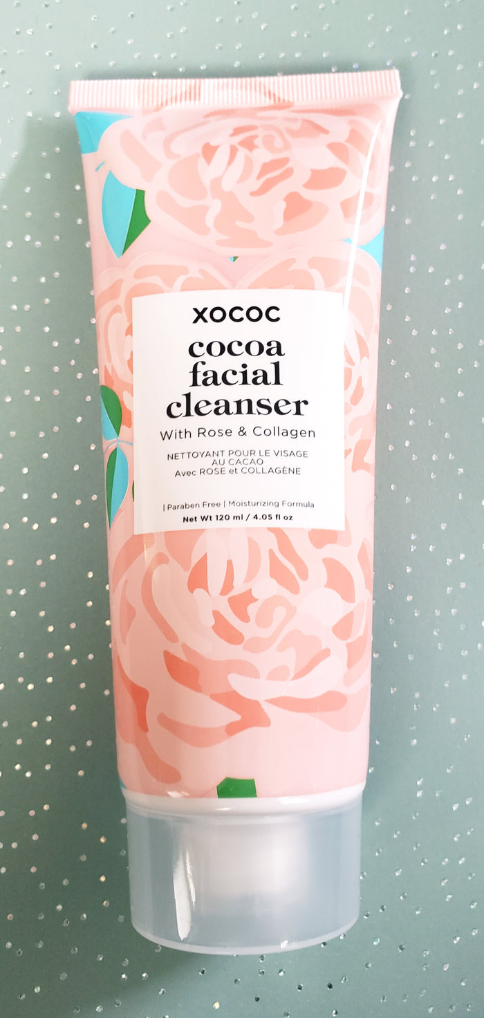 Xococ Cocoa Facial Cleanser with Rose and Collagen