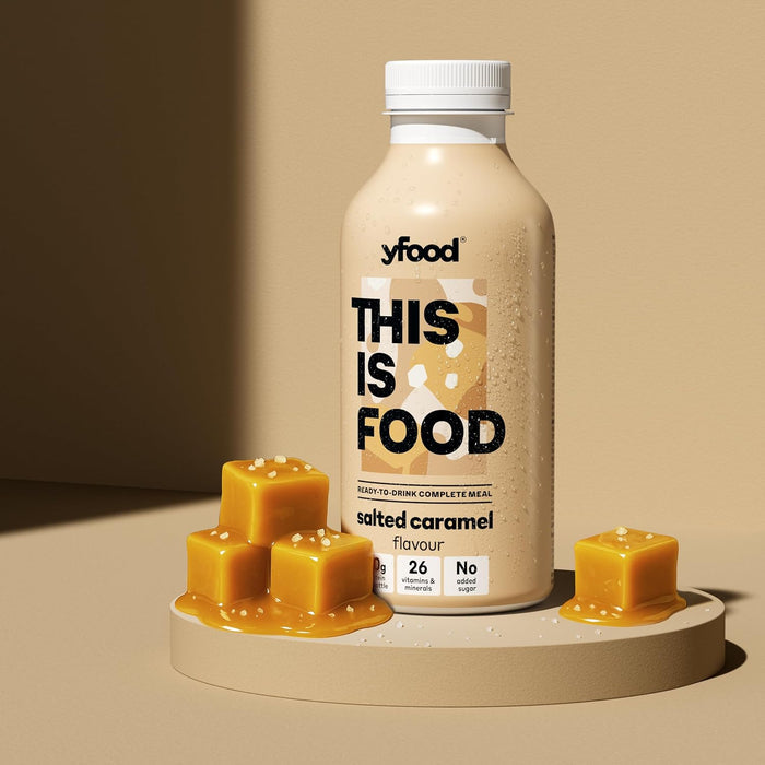 yfood Ready to Drink Complete Meal Salted Caramel 500ml x 6