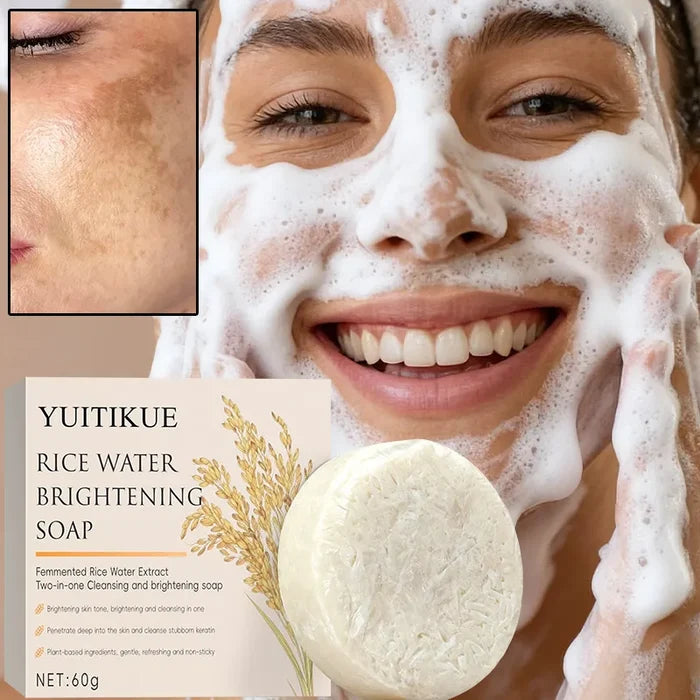 Yuitikue Rice Water Brightening Soap.