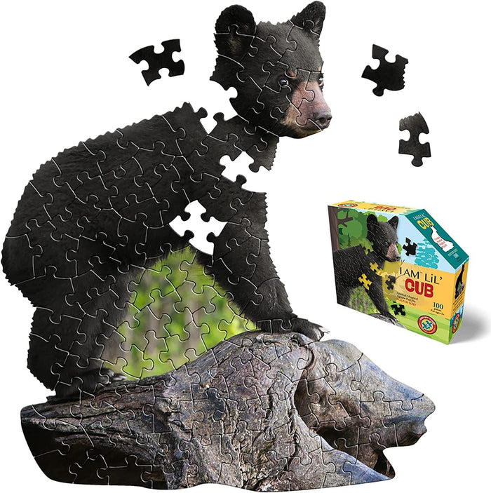 100 Piece Shaped Jigsaw Puzzle - I Am Lil' Cub | Madd Capp