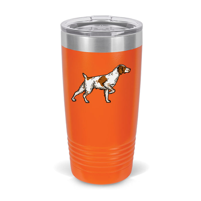 Orange + White Brittany / Blaze Orange