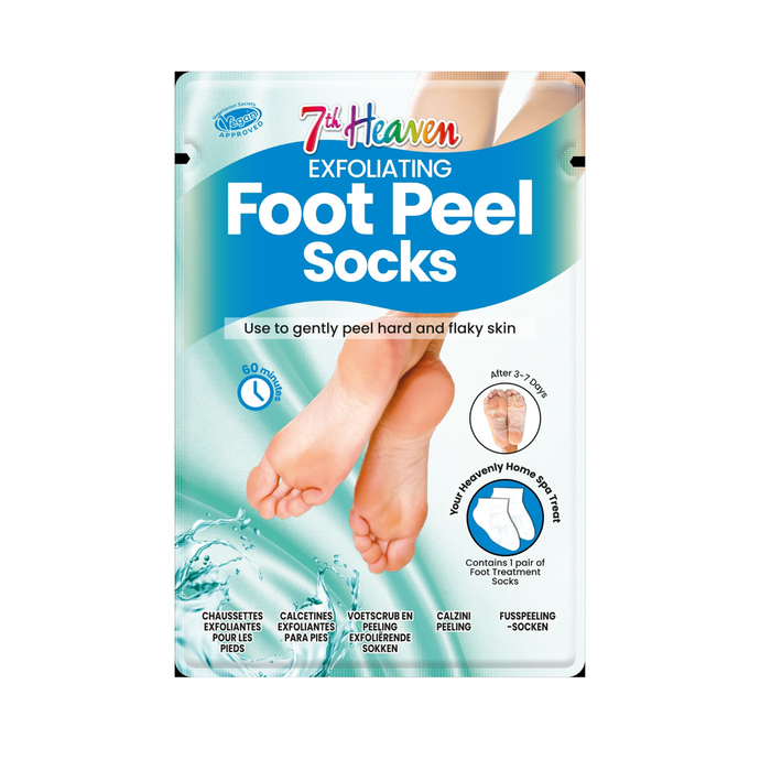 7th Heaven Exfoliating Foot Peel Socks