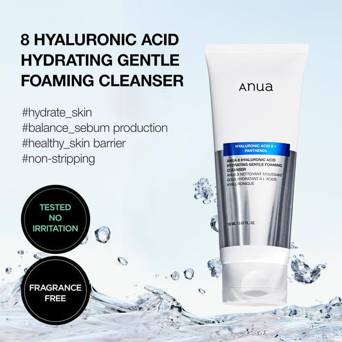 8 Hyaluronic Acid Hydrating Gentle Foaming Cleanser