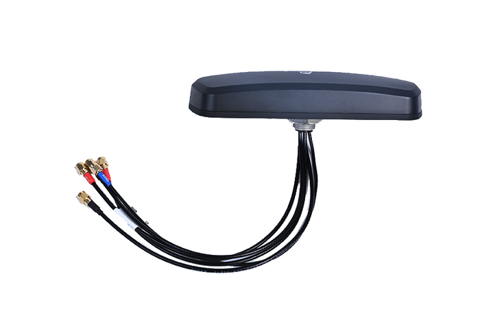 AANT100017  5G Screw Mount Low Profile Antenna Box — 4×4 MIMO, GNSS L1/L5, IP67/IP69K