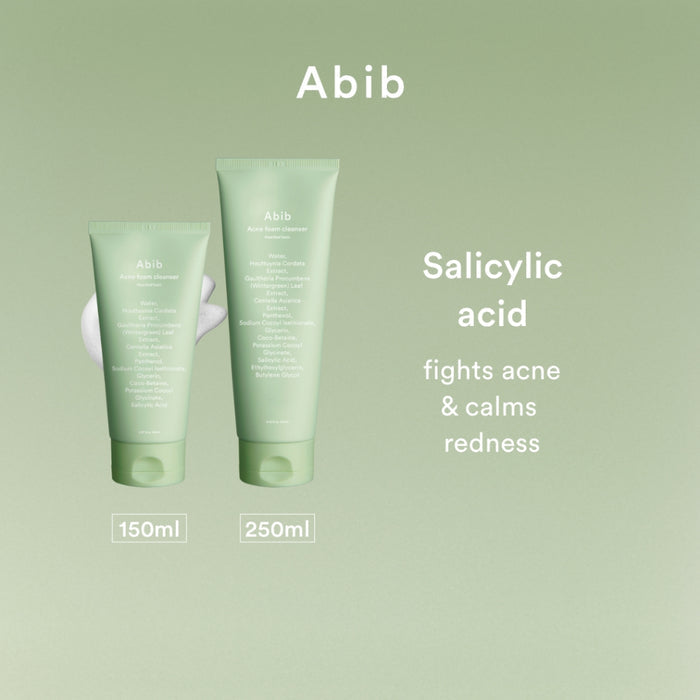 Abib Acne Foam Cleanser Heartleaf Foam 150ml