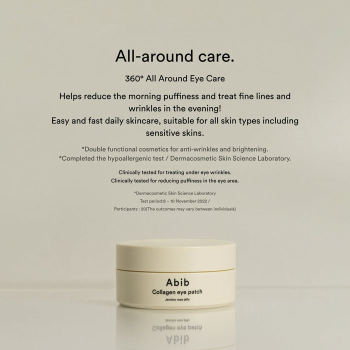 Abib Collagen Eye Patch Jericho Rose Jelly 60pcs