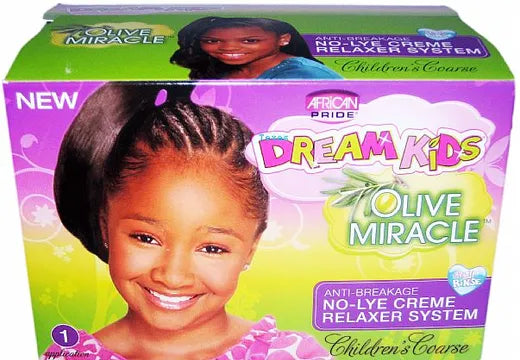African Pride Dream Kids - Olive Miracle Relaxer Kit (Coarse)