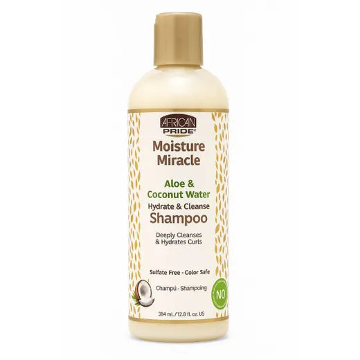 African Pride Moisture Miracle Aloe & Coconut Water Shampoo 354ml