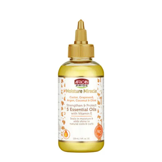African Pride Moisture Miracle Strengthen & Protect 5 Essential Oils 118ml