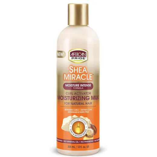 African Pride Shea Butter Miracle Moisturizing Milk 355ml