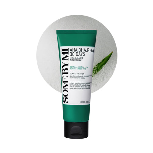 AHA.BHA.PHA 30 Days Miracle Acne Clear Foam