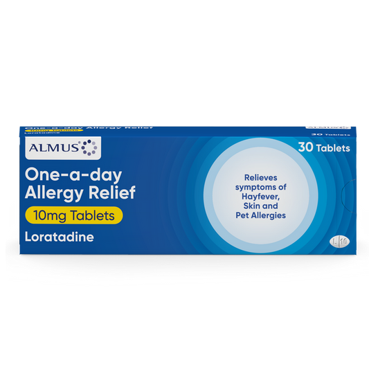 Almus One-A-Day Allergy Relief Loratadine 10mg Tablets