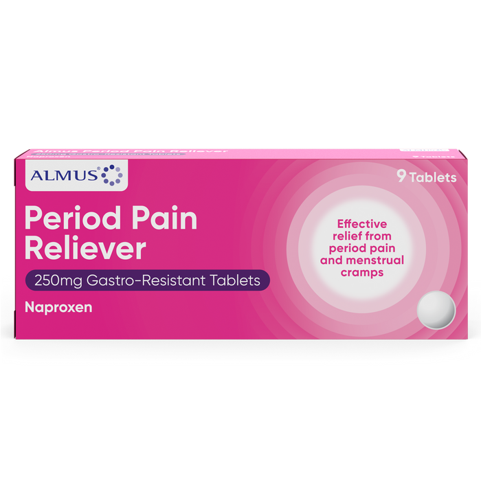 Almus Period Pain Reliever 250mg Tablets