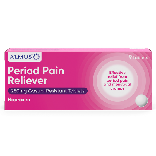 Almus Period Pain Reliever 250mg Tablets