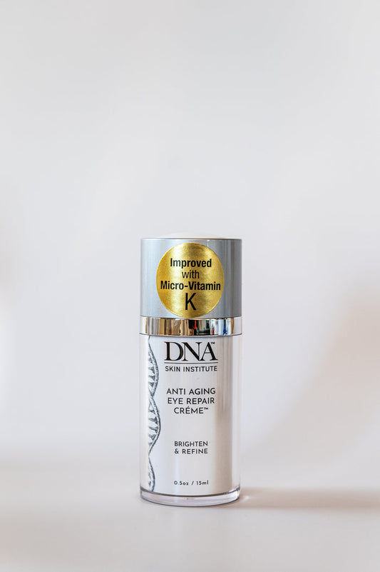 fragrance free eye cream for sensitive skin with caffeine, vitamin k, and progesterone