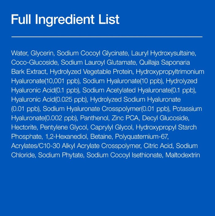 Anua  Hyaluronic Acid 8 + Panthenol Moisturizing Gentle Foaming Cleanser 150ml / 5.07fl oz.