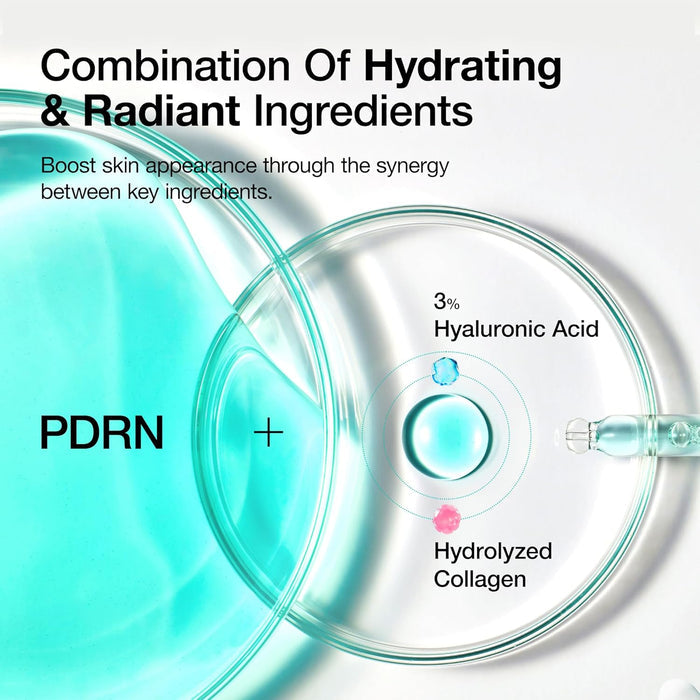 Anua PDRN Hyaluronic Acid Capsule 100 Serum, Radiant Face Serum, Salmon DNA, Hyaluronic Acid, Hydration, Moisture Plumping Effect, Lightweight, Glass Skin, Korean Skincare, 1.01 fl. oz