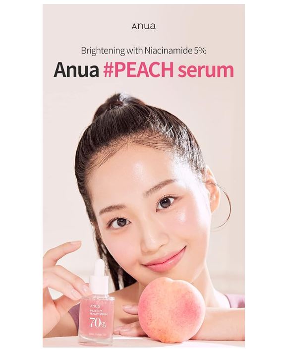 Anua Peach 70 Niacinamide Serum 30ml / 1.01 fl. oz.