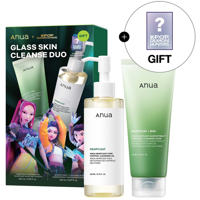 Anua X KDH Double Cleansing Duo Set