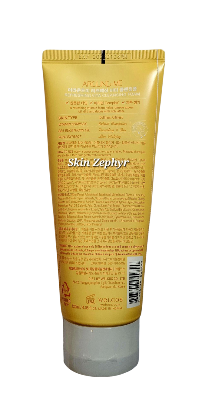 Around Me  Refreshing Vita Cleansing Foam