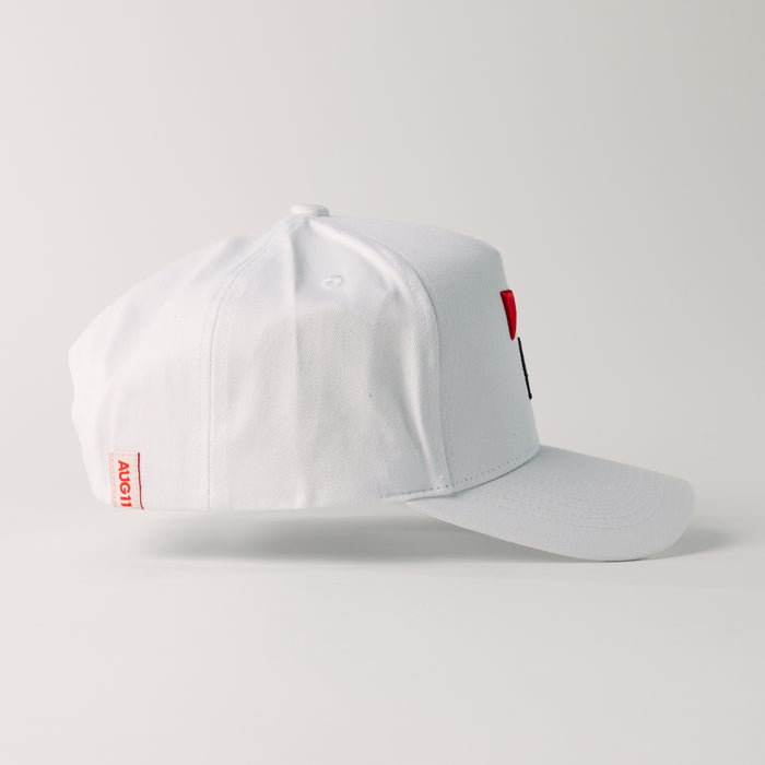 Art Snapback (White/White)