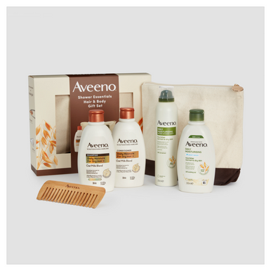 Aveeno Shower Essentials Hair & Body Gift Set