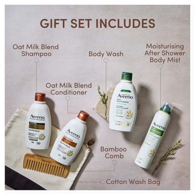 Aveeno Shower Essentials Hair & Body Gift Set