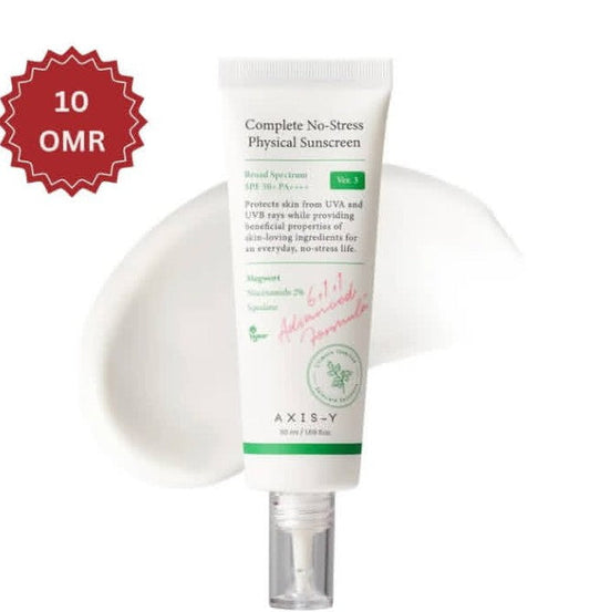 AXIS-Y Complete No-Stress Physical Sunscreen: