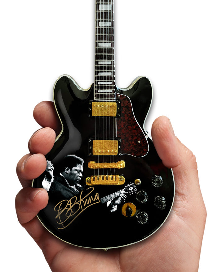 BB KING - GIBSON ES-355 LUCILLE EBONY - MINI GUITAR