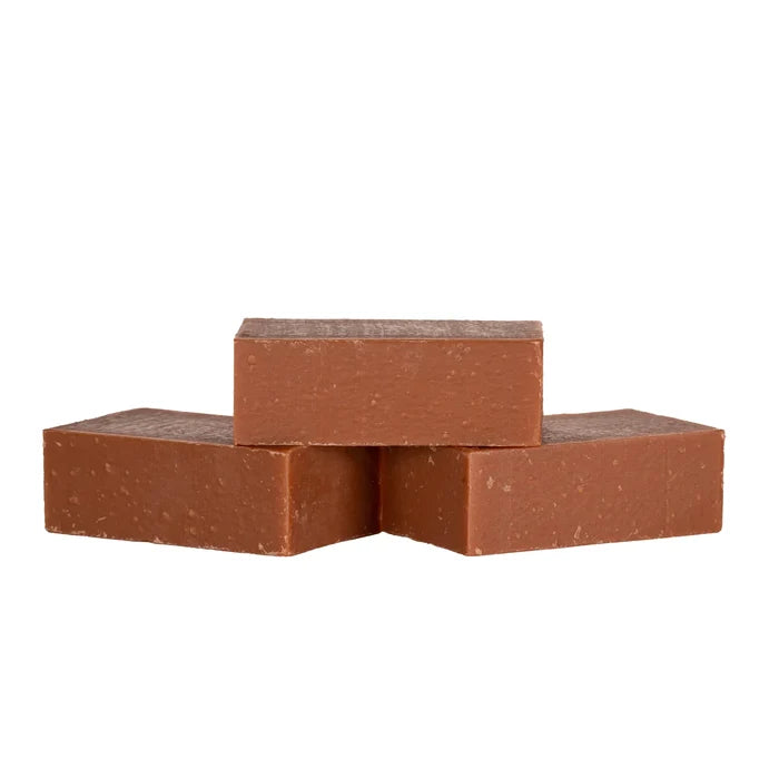 Living Libations | Bed of Roses Pink Clay Bar Soap