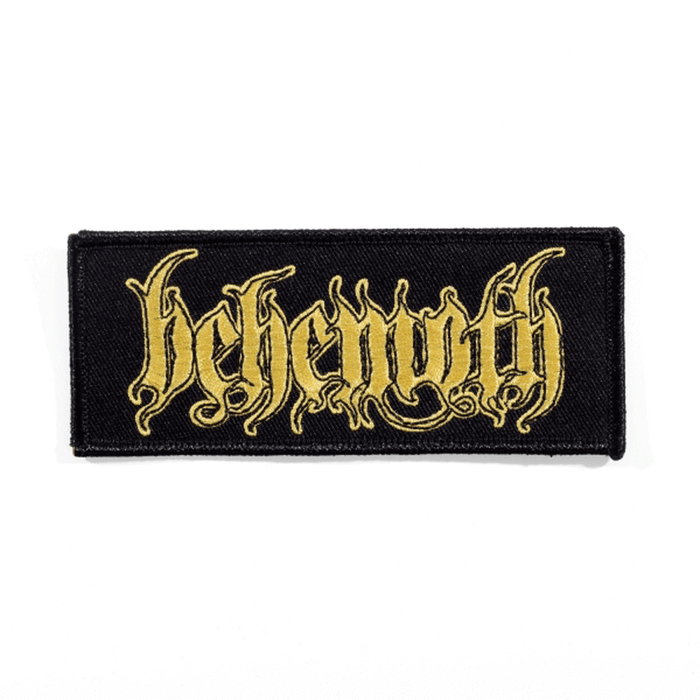BEHEMOTH (Gold Logo) Embroidered Patch