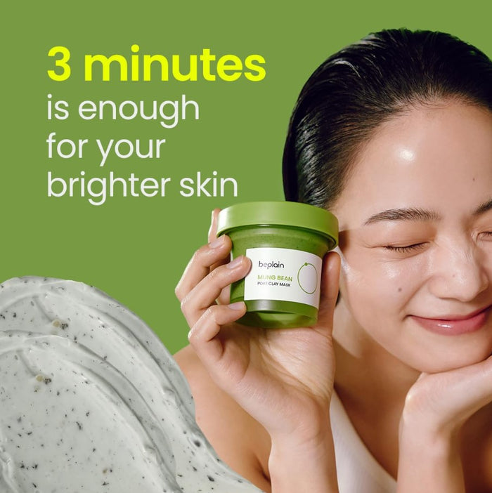 beplain Mung Bean Pore Clay mask 4.05 fl oz / 120ml