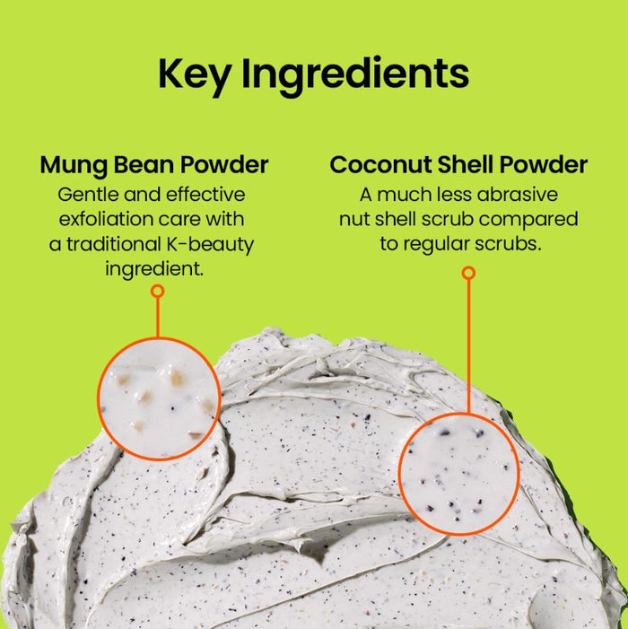 beplain Mung Bean Pore Clay mask 4.05 fl oz / 120ml
