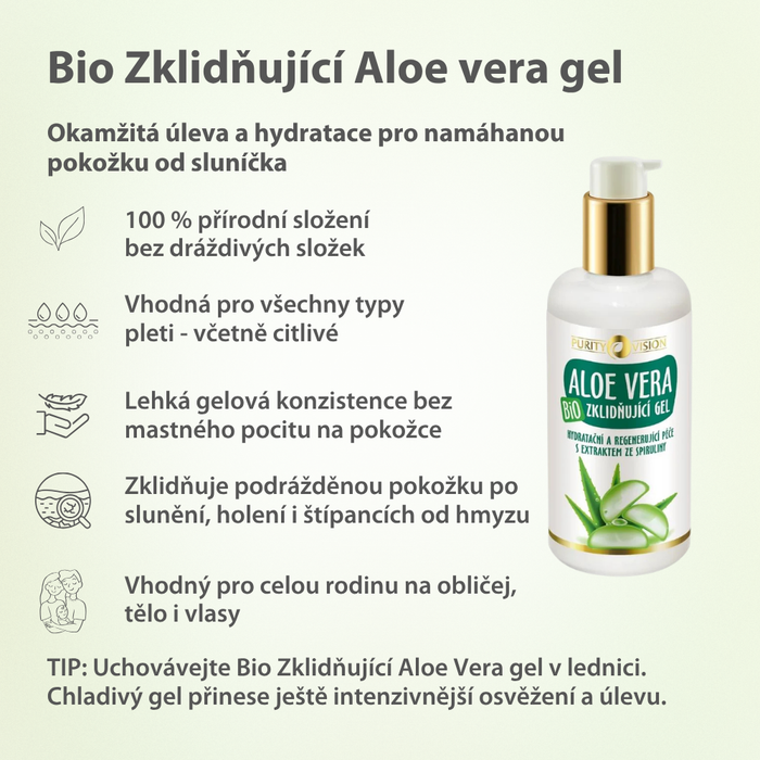 Bio Aloe Vera Calming Gel 200 ml