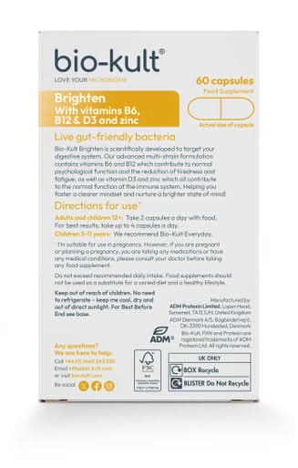 Bio-Kult Brain Health Brighten 60 Capsules