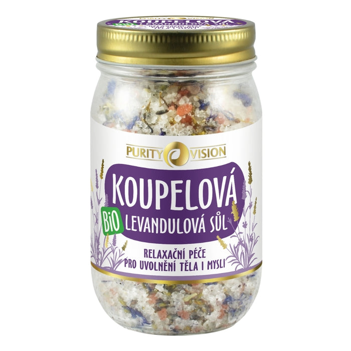 Bio Lavender Bath Salts 400g