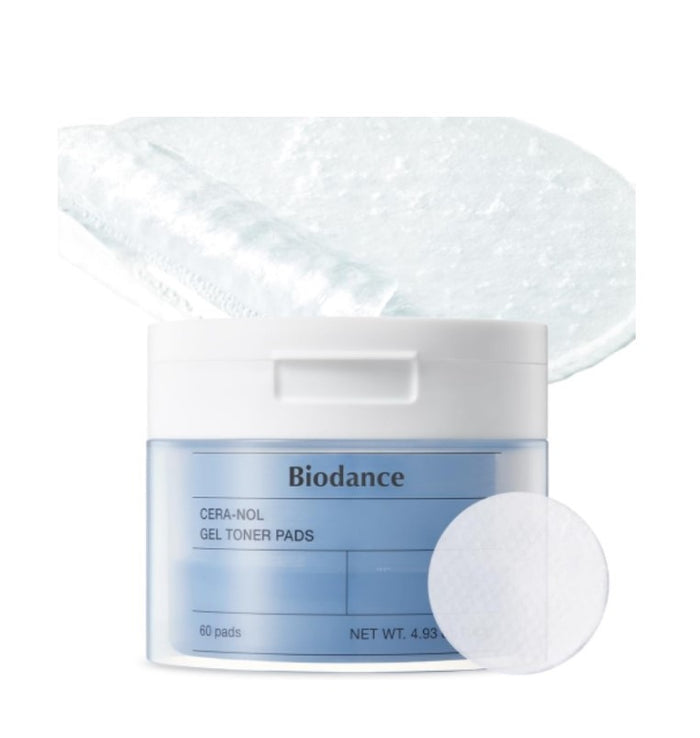 Biodance Cera-nol Gel Toner Pads 4.93 fl.oz 60Pads