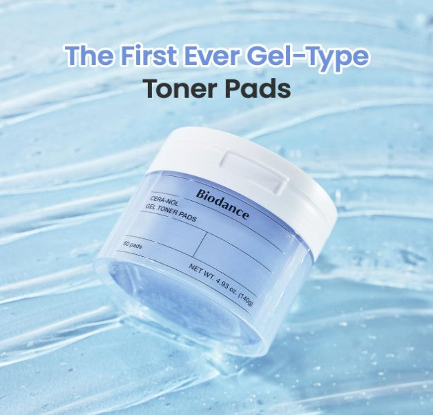 Biodance Cera-nol Gel Toner Pads 4.93 fl.oz 60Pads