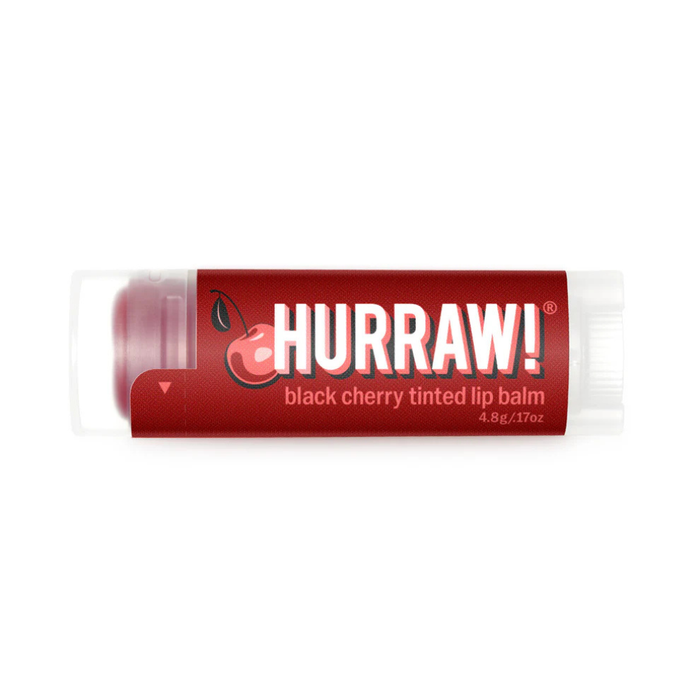 Hurraw! | Black Cherry Tinted Lip Balm
