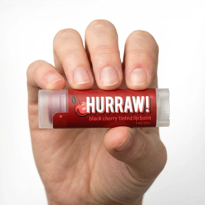 Hurraw! | Black Cherry Tinted Lip Balm
