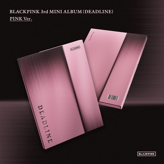 [BLACKPINK] BLACKPINK 3rd MINI ALBUM [DEADLINE] PINK Ver.- [PRE-ORDER]-Luxiface.com