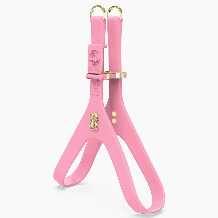 Boneflex Harness Baby Pink Gold Bones