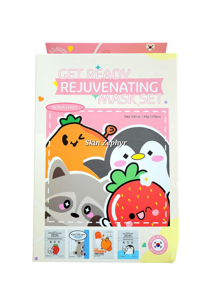 Bonnyhill Get Ready Rejuvenating Mask Set