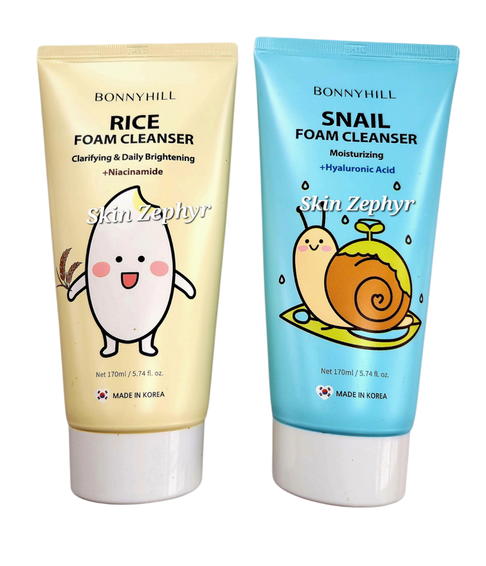 Bonnyhill The Bestie Foam Cleanser Duo Set: Glowing and Moisturizing