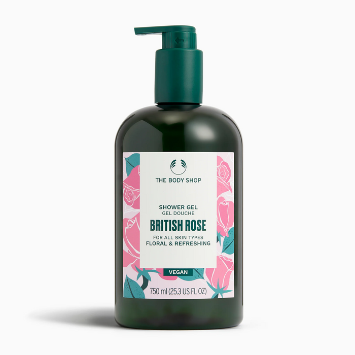 British Rose Shower Gel 750ml