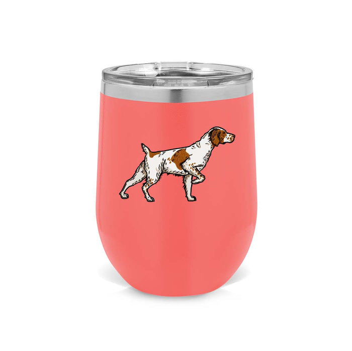 Coral Escape / Orange + White Brittany