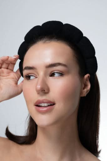 Brushworks Black Cloud Headband