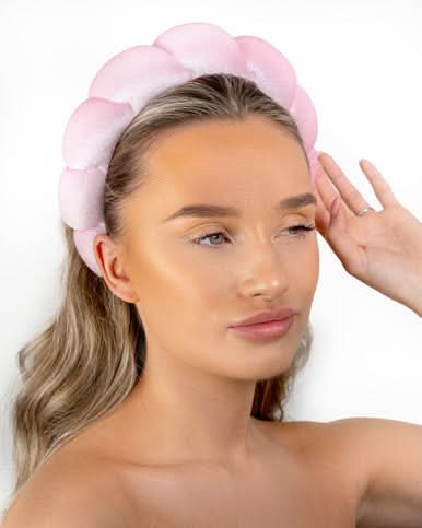 Brushworks Pink Cloud Headband